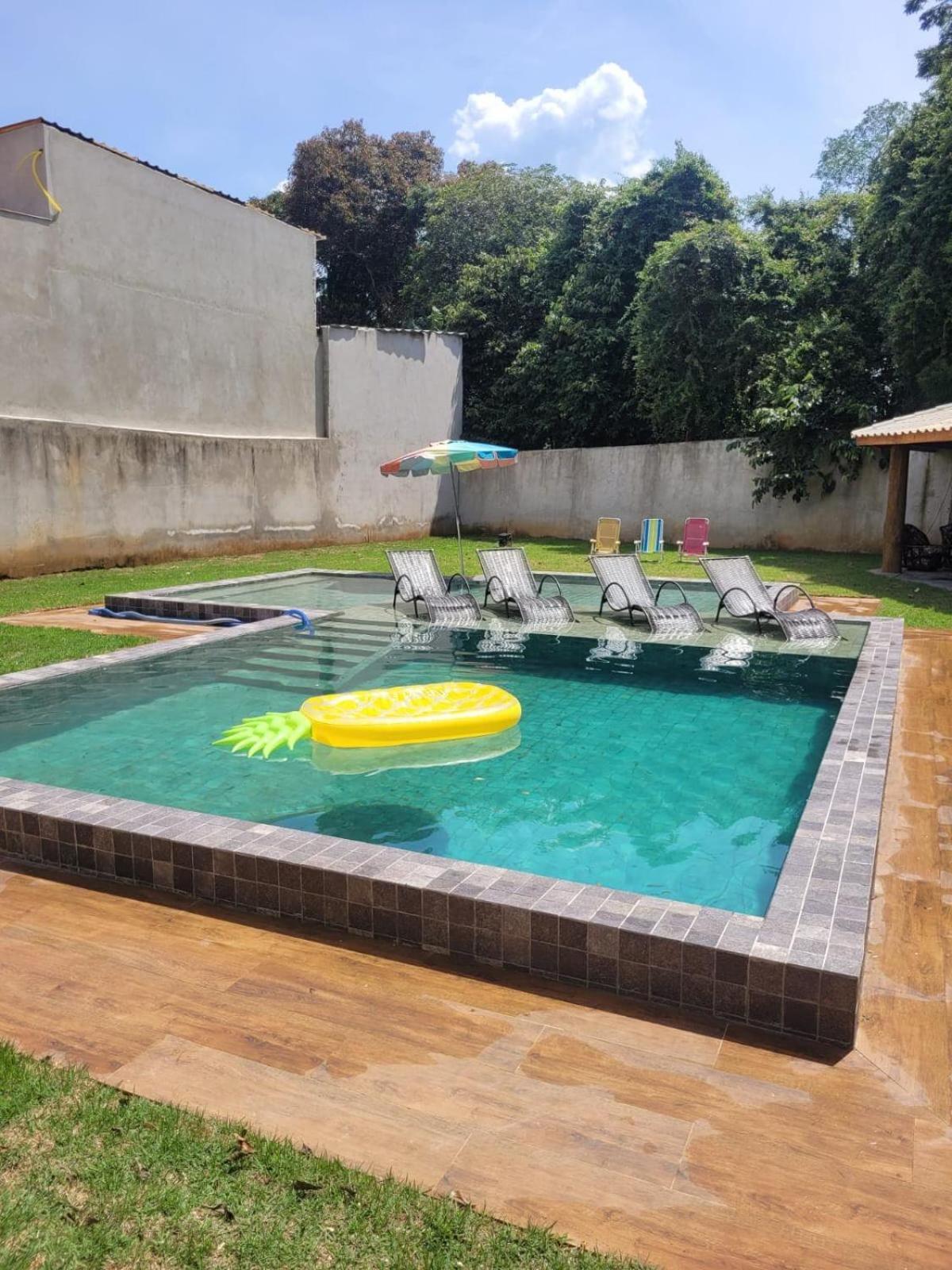 הוילה Chacara Dora -Com Piscina- Mairiporã מראה חיצוני תמונה